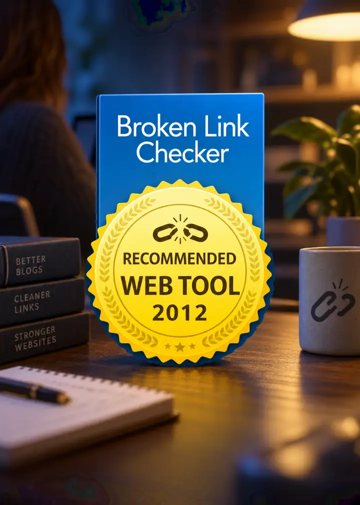 Broken Link Checker mit Auszeichnung als empfohlenes Webtool